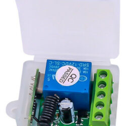 Receptor De Relé Rf 10x 12v 1ch 433mhz Universal Wireless Re