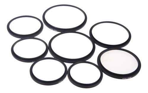 8pcs Filtro Passo Up Anéis Adaptador 49-52-55-58-62-67-72-77 - Imagem 5