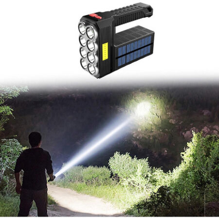 Holofote Led Luz De Energia Solar 8led Energia Solar 8led - Imagem 4