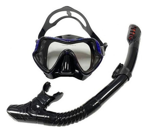 Nuevo Conjunto De Máscaras Black Xxg De Mergulho
