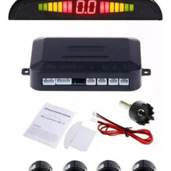 . Kit De Sistema De Radar Automotivo Com 4 Sensores De