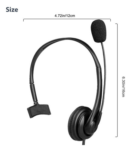 Fone De Ouvido Usb Com Microfone Com Cancelamento De Ruído - Imagem 4