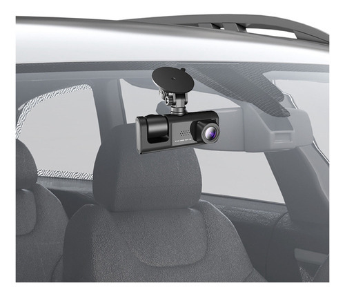 3 Lentes De Câmera Dvr De Carro De 3 Canais Hd 1080 - Imagem 7