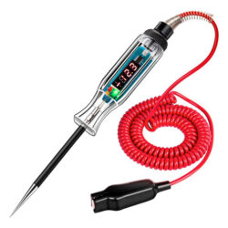 Testador De Circuito Automotivo De Led Digital Premium, Luz