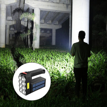 Holofote Led Luz De Energia Solar 8led Energia Solar 8led - Imagem 6