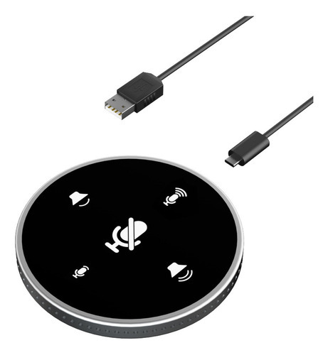 Microfone De Alto-falante De Conferência Usb De Mesa