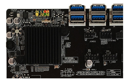 Placa-mãe B250 Btc 12 Usb3.0 Para Pci-e Interface - Imagem 8