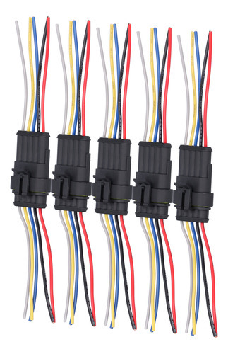 Conector De Fio Automotivo 5 Peças Way Car Electrical Imperm - Imagem 5