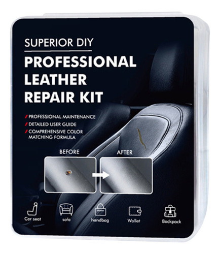 Kit De Restauração De Couro Automotivo, Restaurador - Imagem 4