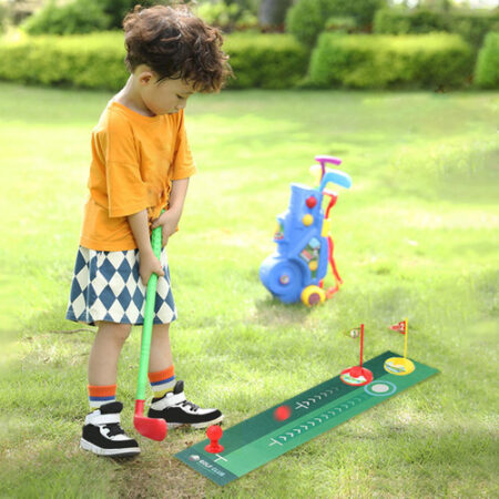 K Conjunto De Jogo De Mala De Golfe Para Crianças, Conjunto - Imagem 8