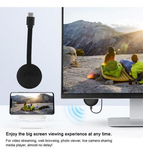 Imagens Hd G20 Mirascreen 1080p Wireless Wifi Display Tv Hdm - Imagem 8