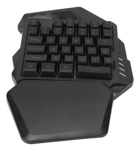 Teclado Para Jogos Com Uma Mão 2.4g Wireless Rgb Lighting Ab - Imagem 7
