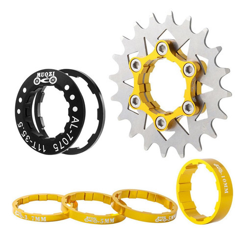 Conjunto De Cassetes De Velocidade Única, Adaptador De 20t - Imagem 12