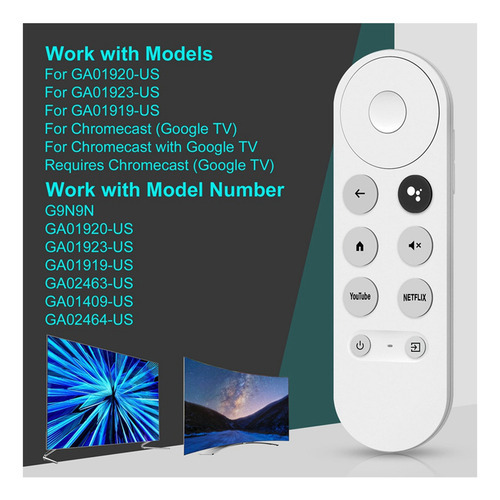 Controle Remoto G9n9n Voice Bluetooth Ir De Substituição Par - Imagem 3