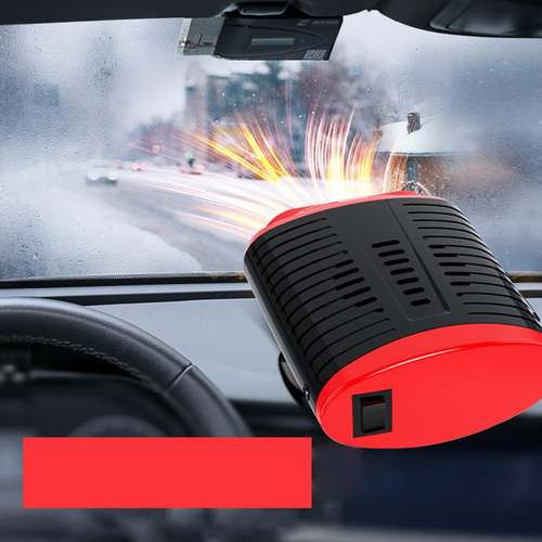 2 Em 1 Ventilador Aquecedor De Carro 120w 12v Preto Cinza - Imagem 10