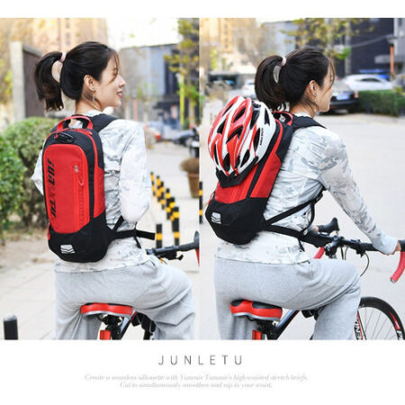 Mochila De Bolsa De Ciclismo Pode Ser Equipada Com Capacete - Imagem 4