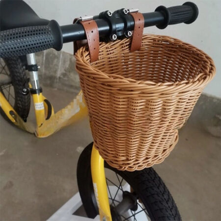Cesta De Bicicleta De Estilo Retrô Cesta Frontal - Imagem 2