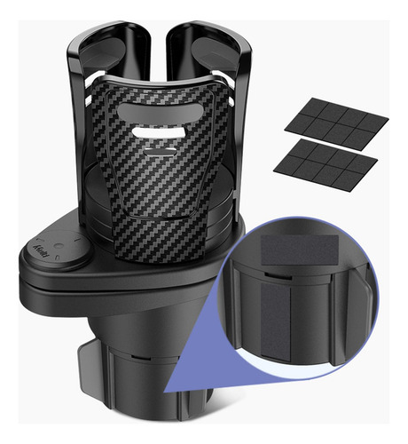 Suporte Para Copos Automotivo Montado Em Veículo Matt Black - Imagem 6