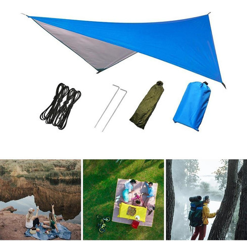 - Tenda Resistente Lona Rede Capa Chuva Fly Area 3.22cm² - Imagem 12