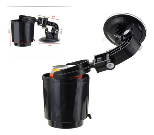 Porta-copos Automotivo Para Bebidas Com Console Ajustável - Imagem 6