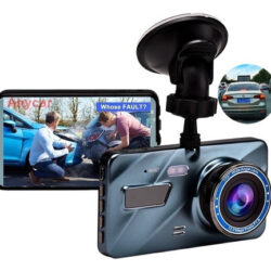 Gravador De Vídeo Automotivo 1080p Com Câmera De Visão