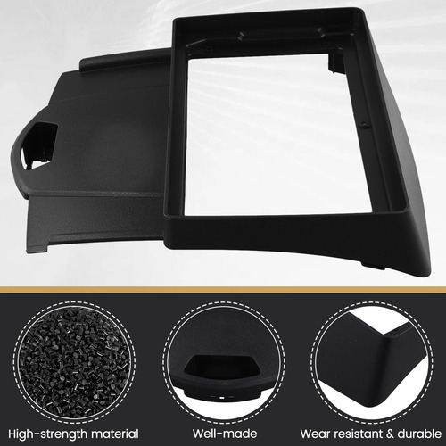 Adaptador Fascia Frame De Rádio De Áudio Automotivo De 9 Pol - Imagem 6