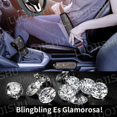 Capa De Volante Diamante Para Acessórios Automotivos - Imagem 16