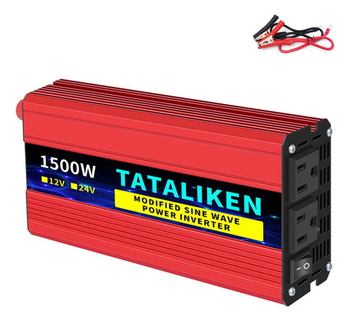 Inversor Deondasenoidal Modificado 12v1500w110v60hz Ussocket