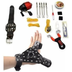Kit Reel Fishing Sling Hunting Catapult Shooting Dart