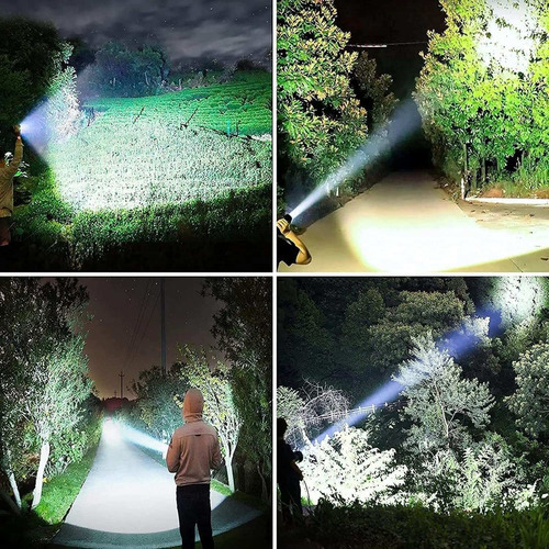 Lanternas Led Portáteis Recarregáveis De 120000 Lúmens - Imagem 5