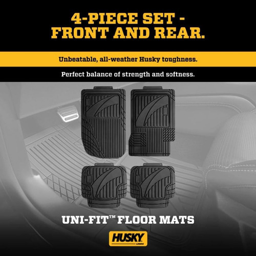 Tapetes Automotivos Husky Liners Uni-fit All Weather, 4 Unid - Imagem 2
