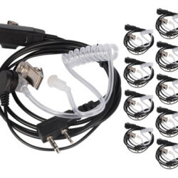 Fones De Ouvido Air Accessories Hearing Acoustic Tube, Pacot