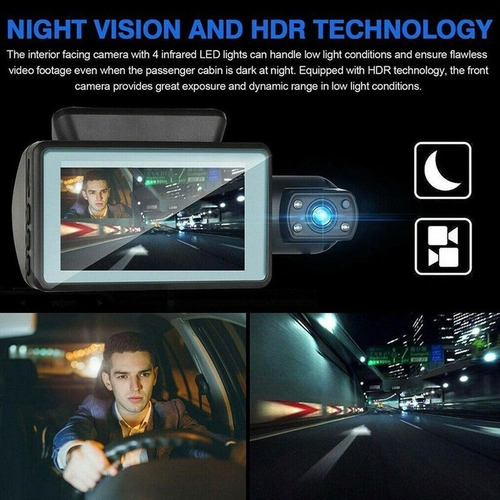 Of Câmera Dvr Para Veículos Automotivos Com Lente Dupla - Imagem 8