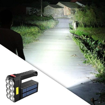 Holofote Led Luz De Energia Solar 8led Energia Solar 8led - Imagem 3