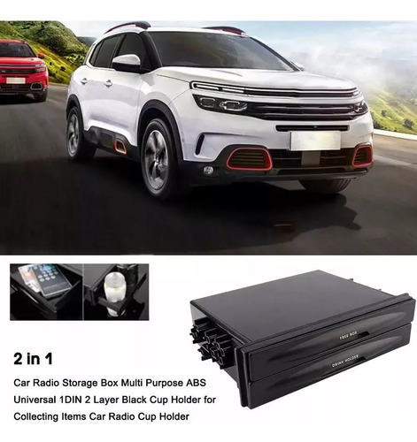 Suporte Universal Para Copos Bebidas Din Duplos Automotivos - Imagem 7