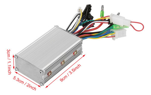 36v/48v 350w Controlador De Motor Sem Escova Para Bicicleta - Imagem 4