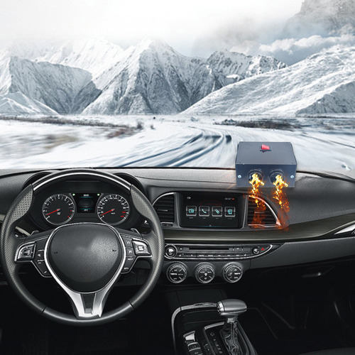 Aquecedor Elétrico Automotivo De Dois Furos X High Power Hea - Imagem 6