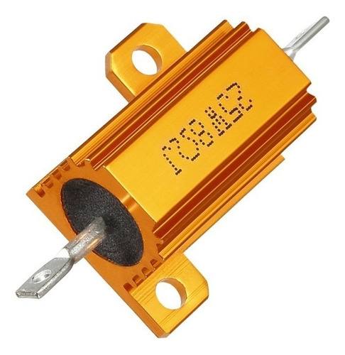 Para 25w 8 Ohm 5% Caixa De Alumínio Resistência Bobinada - Imagem 2