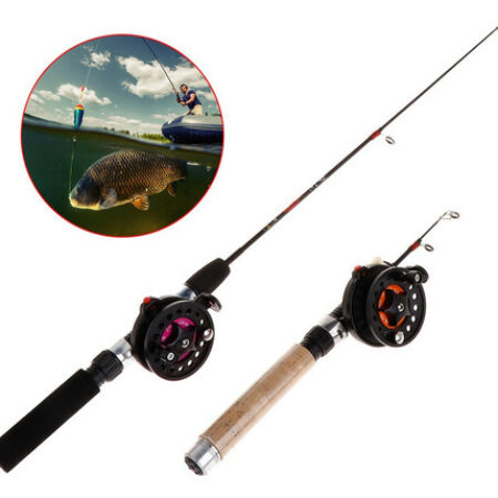 1 Conjunto De Vara De Pesca Com Carretel De Pesca Ultra Curt - Imagem 2