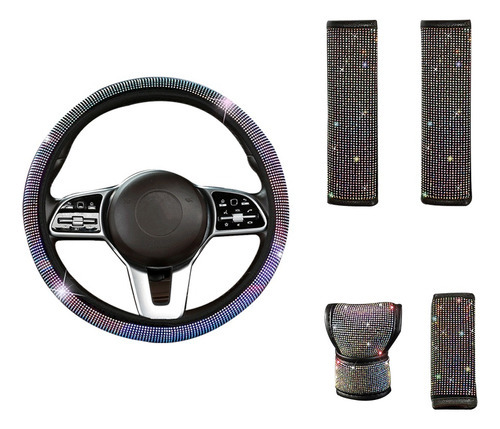 Capa De Volante Diamante Para Acessórios Automotivos - Imagem 7
