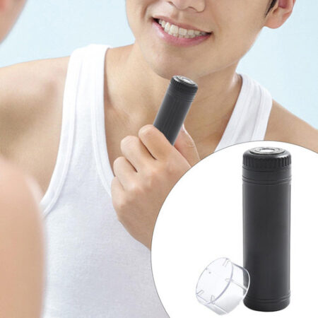 Mini Barbeador Elétrico Portátil Usb Recarregável À Prova D&quot - Imagem 9