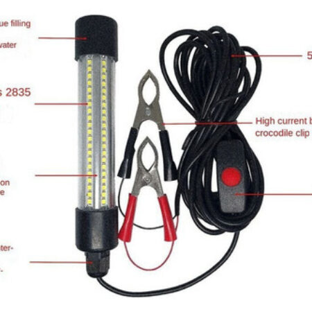 Luz De Pesca: Lâmpada De Armadilha Para Peixes Led, Submersi - Imagem 14
