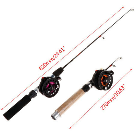 1 Conjunto De Vara De Pesca Com Carretel De Pesca Ultra Curt - Imagem 6