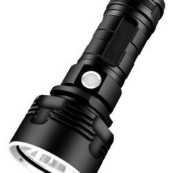 Lanterna Potente Led Xhp50 Tocha Usb Recarregável W