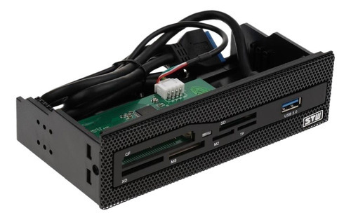 5.25 "" Usb3.0 Leitor De Cartão Interno Painel Múltiplo