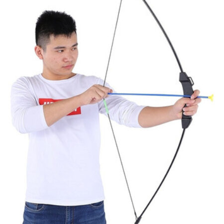 I Arco De Arco E Flecha Reverso De Fibra De Vidro Para Crian - Imagem 7