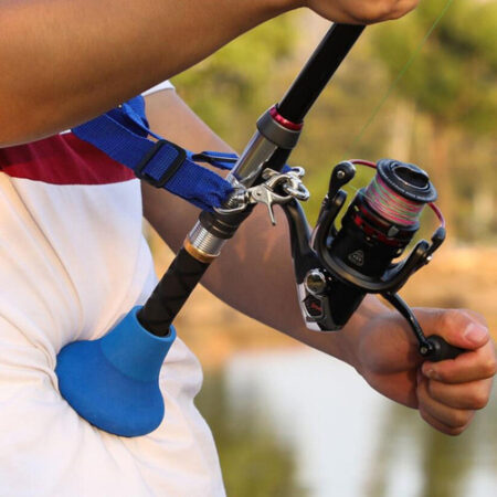 2 Peças De Apoio Para Vara De Pesca Almofada De Bunda - Imagem 4