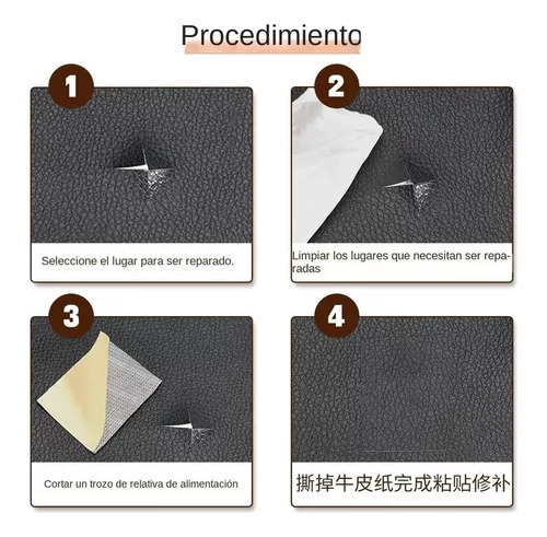 Patch De Reparo De Interiores Automotivos De 50 Cm* 138 Cm