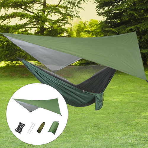 - Tenda Resistente Lona Rede Capa Chuva Fly Area 3.22cm² - Imagem 6
