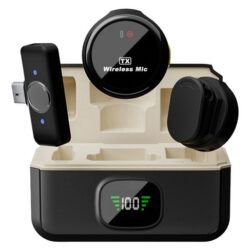 Botão De Microfone De Lapela Sem Fio - Transmissão Ao Vivo A